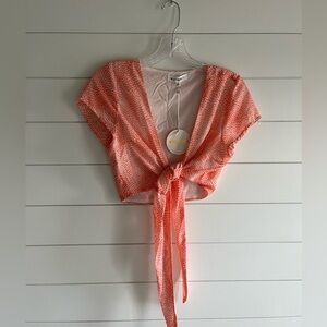 Wild honey cropped top